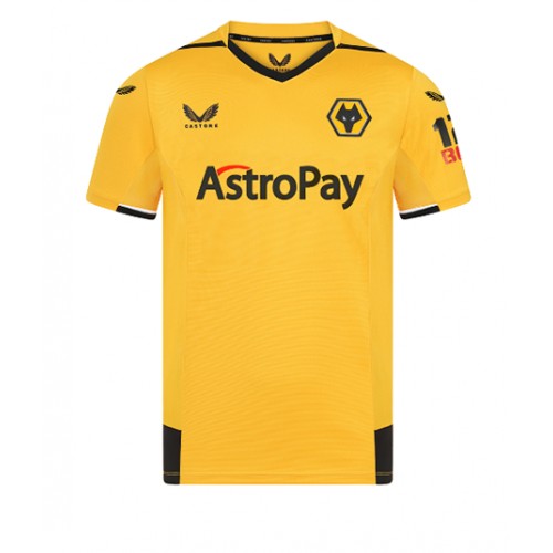 Wolves Hemmatröja 2022-23 Kortärmad Wolves Hemmatröja 2022-23 Kortärmad